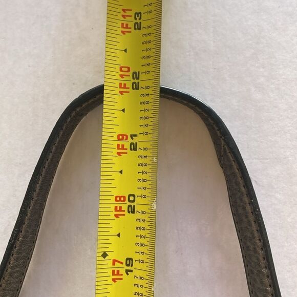 TORY BURCH Double Zipper Metallic Pebbled Leather Shoulder Bag - Picture 10 of 16